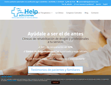 Tablet Screenshot of helpadicciones.com